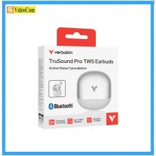 VERBATIM #30202 (WHITE) TruSound Pro 主動降噪 (ANC+ENC) 無線藍牙耳機   023942302025

 